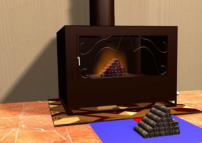How to use a wood stove without burning down the house 1